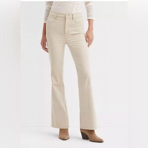 LOFT Slim Flare High Rise Corduroy NWT